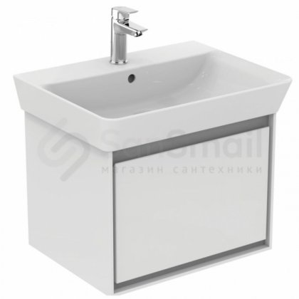 Мебель для ванной Ideal Standard Connect Air E0846 60 см белая/светло-серая