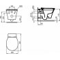 Комплект Ideal Standard Connect Air Rimless PR212101