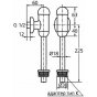 Кран для писсуара Ideal Standard B7120AA