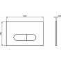 Панель двойного смыва Ideal Standard Oleas P1 R0116