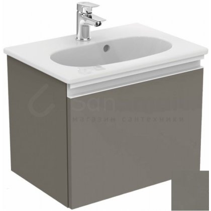 Мебель для ванной Ideal Standard Tesi T0045 50 см серо-коричневая