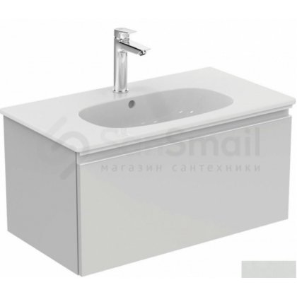 Мебель для ванной Ideal Standard Tesi T0047 80 см светло-серая