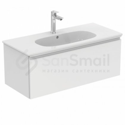 Мебель для ванной Ideal Standard Tesi T0048 100 см белая