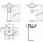 Раковина Ideal Standard Tesi T009401