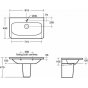 Мебель для ванной Ideal Standard Tonic II R4311 80 см