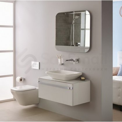 Мебель для ванной Ideal Standard Tonic II R4303 80 см со столешницей 2 белая