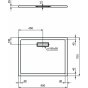 Душевой поддон Ideal Standard Ultraflat New T4474V3 90x70