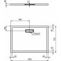 Душевой поддон Ideal Standard Ultraflat New T4475V1 100x70