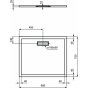 Душевой поддон Ideal Standard Ultraflat New T448001 90x75