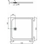 Душевой поддон Ideal Standard Ultraflat S K8216FS 100x100