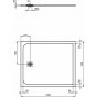 Душевой поддон Ideal Standard Ultraflat S K8232FV 120x100