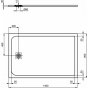 Душевой поддон Ideal Standard Ultraflat S K8256FV 140x90