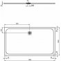 Душевой поддон Ideal Standard Ultraflat S K8320FV 180x100