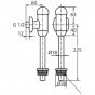 Кран для писсуара Ideal Standard B6928AA