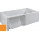 Фронтальная и боковая панель для ванны Jacob Delafon Bain-Douche MALICE с контейнером для хранения оранжевый ++80 380 руб