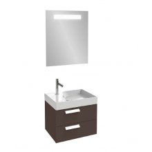 Мебель для ванной Jacob Delafon Rythmik 60 светло-коричневая с раковиной EXQ112-Z