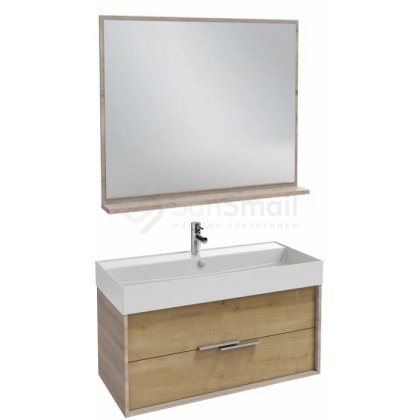 Мебель для ванной Jacob Delafon Vivienne 100 серый дуб/арлингтонский дуб