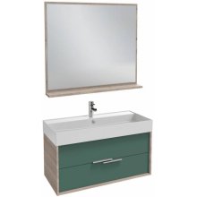 Мебель для ванной Jacob Delafon Vivienne 100 серый дуб/эвкалипт глянцевый