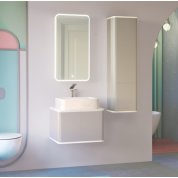 Мебель для ванной Jorno Pastel 58 французский серы...