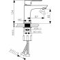 Смеситель для раковины Kaiser Cezar 05011-2