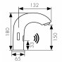 Смеситель для раковины Kaiser Sensor 38421