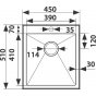 Мойка кухонная Kaiser KSM-4551