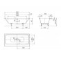 Ванна стальная Kaldewei Asymmetric Duo 742 Easy-Clean + Anti-Slip
