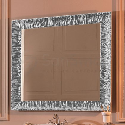 Зеркало Kerasan Retro 7364 состаренное серебро
