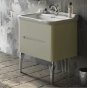 Мебель для ванной Kerasan Waldorf 80 см белая ножки хром