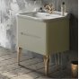 Мебель для ванной Kerasan Waldorf 80 см белая ножки золото