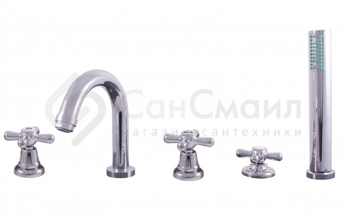 Смеситель на борт ванны Rav Slezak Classic хром (Kolpa San) купить в ...