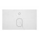 Столешница из керамогранита La Fenice Terra 80 см белый мрамор ++15 950 руб