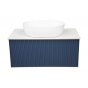 Мебель для ванной со столешницей La Fenice Terra 80 синяя
