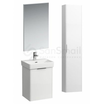 Мебель для ванной Laufen Base 402111-402112 белая глянцевая