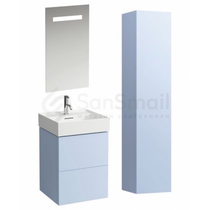 Мебель для ванной Laufen Kartell 407509 серо-голубой