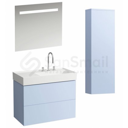 Мебель для ванной Laufen Kartell 407608 серо-голубой