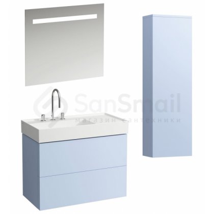 Мебель для ванной Laufen Kartell 407618 серо-голубой