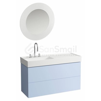 Мебель для ванной Laufen Kartell 407648 серо-голубой