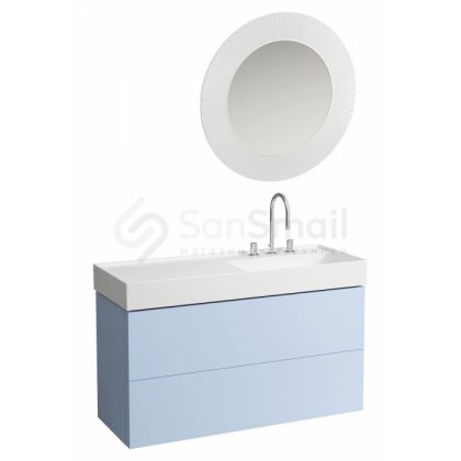 Мебель для ванной Laufen Kartell 407649 серо-голубой
