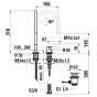 Смеситель для раковины Laufen Kartell 3.1133.2.004.221.1