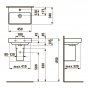 Мебель для ванной Laufen Base 402111-402112 белая матовая