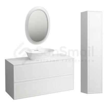 Мебель для ванной Laufen The New Classic 406022 белая глянцевая