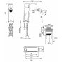 Смеситель для биде Lemark Ursus LM7208BG