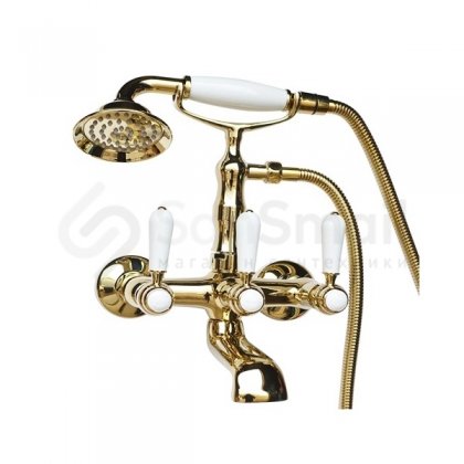 Смеситель для ванны Magliezza Bianco 50105-4 золото
