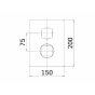 Смеситель для душа Mamoli Euclide 3248PE000001