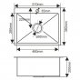 Мойка кухонная Melana Profline H5138BF графит матовый