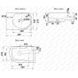 Раковина Melana MLN-320347R-805 белая