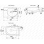 Раковина Melana MLN-7954R-805 белая