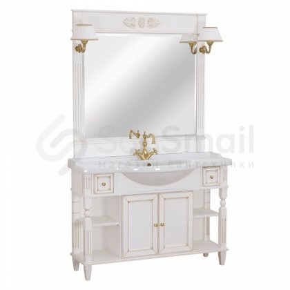 Мебель для ванной Migliore Kantri 120 Bianco Mat Patinato