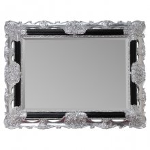 Зеркало Migliore 21838 серебро/черное